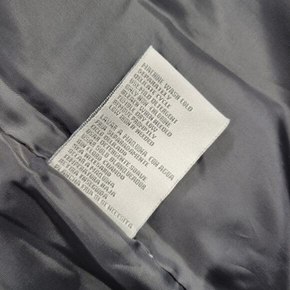 Weather‎ Tamer Women's Coat Jacket S Blue Gray Colorblock Fleece Lined Button - Picture 13 of 14